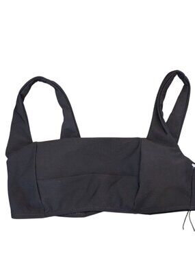 Bondi Born Black Bikini Top, Medium NWOT